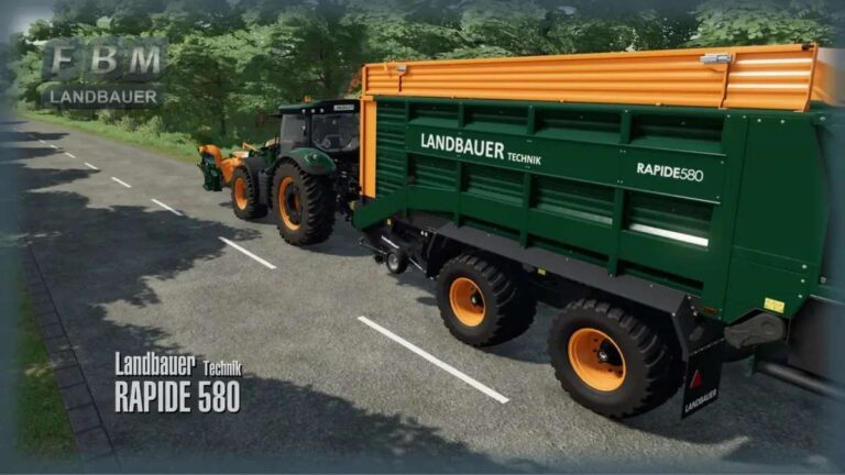 Landbauer RAPIDE 580 v1.1 FS22