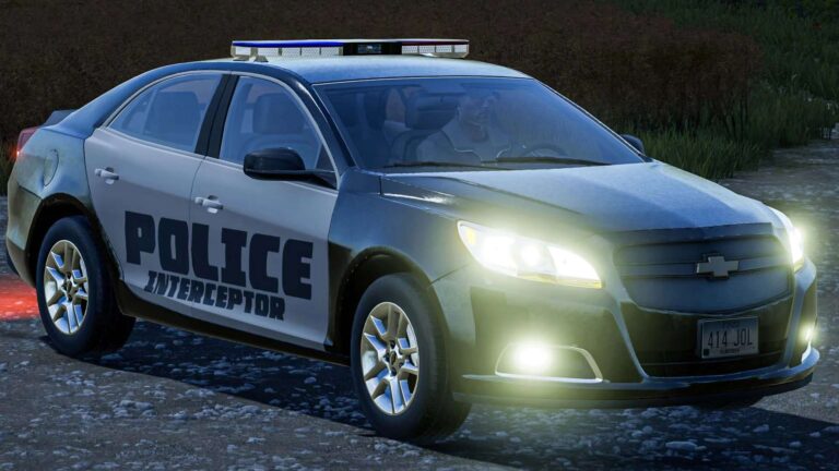 Chevrolet Malibu Police v1.0 FS22 [Download Now]