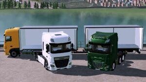 DAF XF 106 + Trailer v1.0 FS22