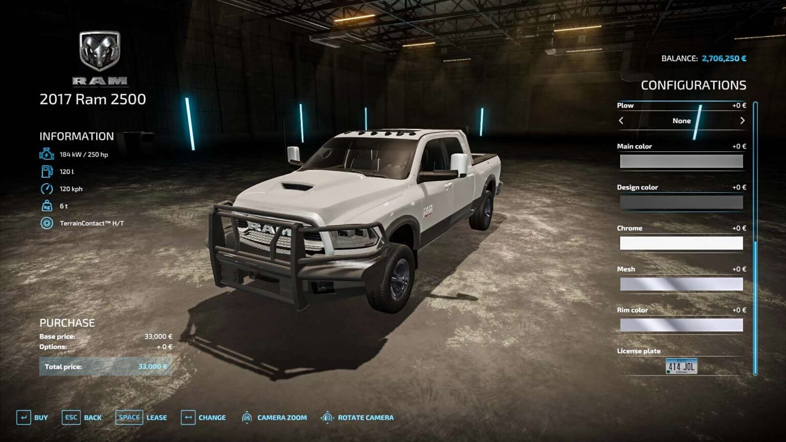 Dodge RAM 2017 Dynamic v1.0 FS22 [Download Now] - FS23 Mods