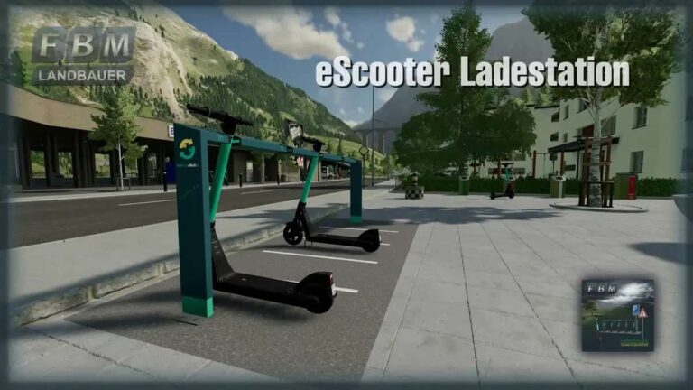 eScooter Charging Station v1.0 FS22