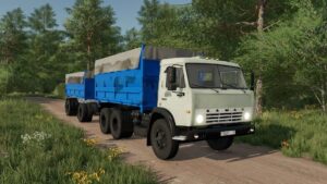 Kamaz 4528 GRAIN TRUCK v1.0.0.5 FS22 [Download Now]