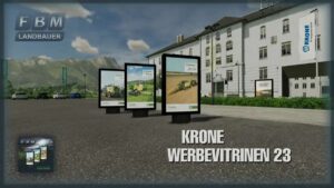 Krone I Advertising Showcases 23 v1.0 FS22