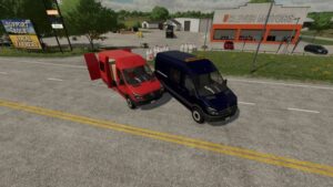 MB Sprinter 3x Palletautoload v1.2 FS22 [Download Now]