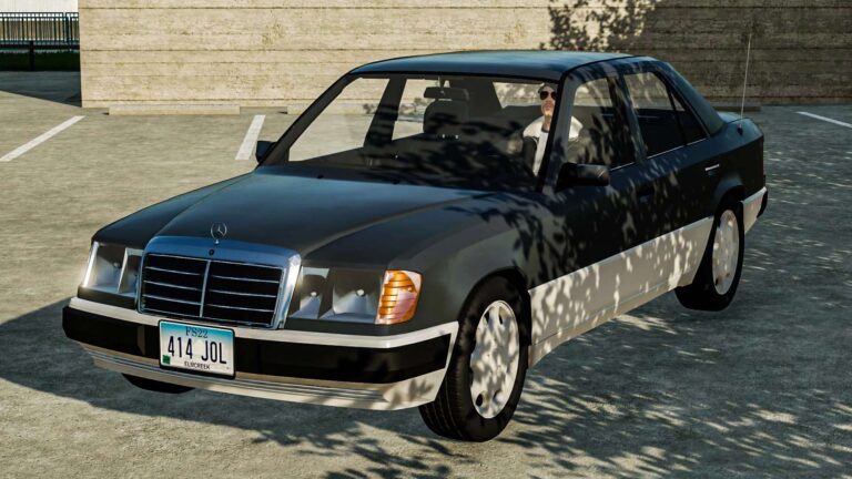 Mercedes-Benz W124 v1.1 FS22 [Download Now]