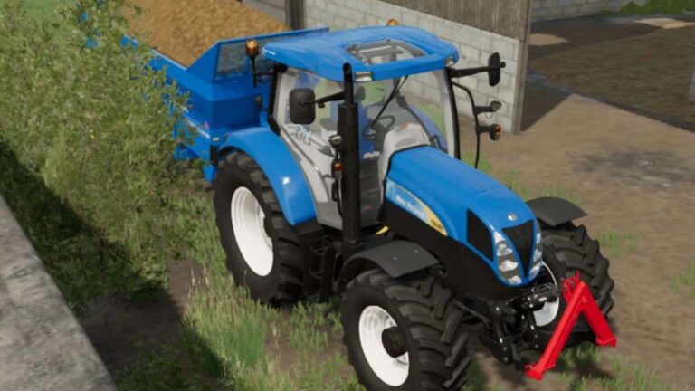 New Holland T6000 Series Large Body v2.0 FS22 [Download Now]