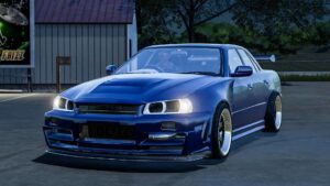 Nissan Skyline R34 v1.0 FS22 [Download Now]