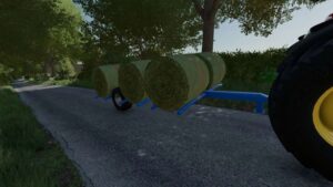 Round Bale Trailer v1.0 FS22 [Download Now]