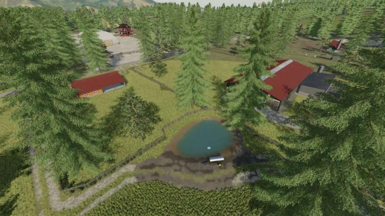 Rustic Acres Production (With Fences & Gates) BETA v1.0 FS22 [Download Now]