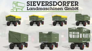 Sieversdorfer Trailer Package v1.0 FS22 [Download Now]