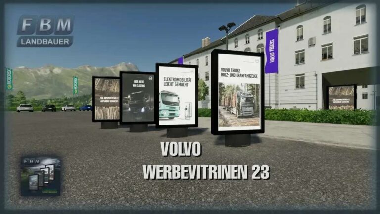 Volvo Advertising Showcases 23 v1.0 FS22