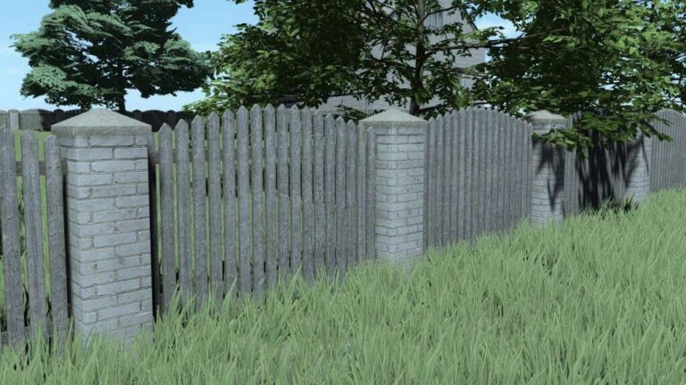 Wooden Fences And Wooden Gates v1.0 FS22 [Download Now]