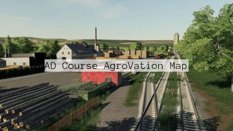 AD Course AgroVation Map v1.0 FS22 [Download Now]