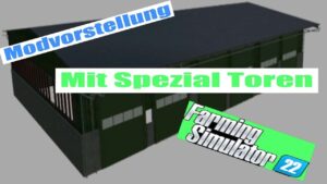 Durchfahrhalle v1.0 FS22 [Download Now]