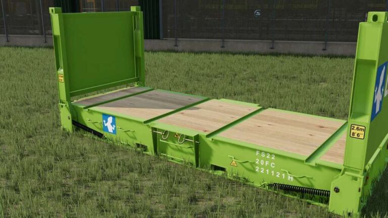 Flat Rack Containers v1.0 FS22 [Download Now]