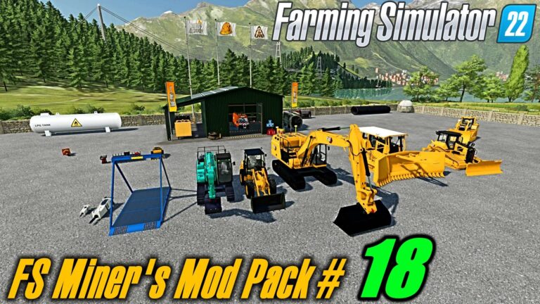 FS Miner’s Mod Pack July-2023 FS22 [Download Now]