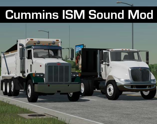 Cummins ISM Sound Mod v1.0 FS22 [Download Now]