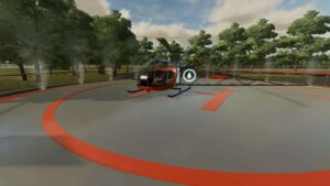 Herbicide helipad BETA v1.0 FS22 [Download Now]