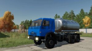 Kamaz barrel Beta v1.0 FS22 [Download Now]