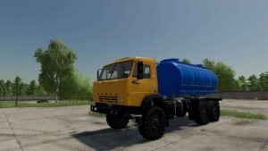 KamAZ barrel v1.0.0.1 FS22 [Download Now]