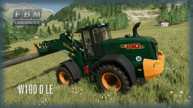 New Holland W190D LE v1.4 FS22 [Download Now]