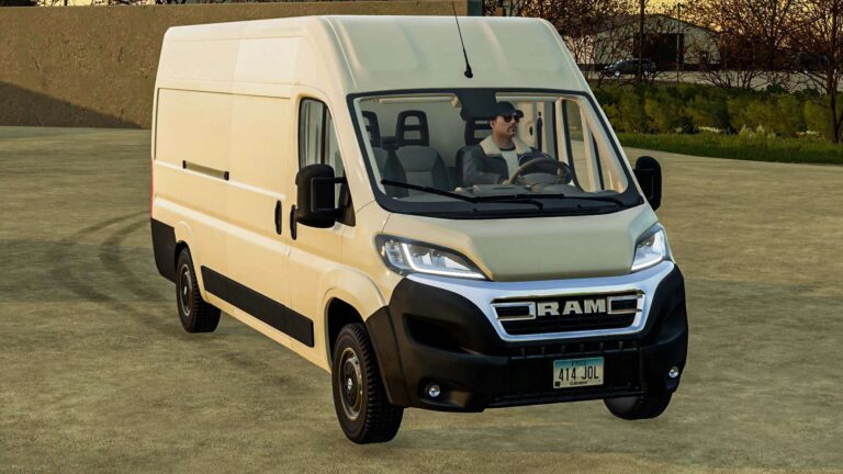 Ram ProMaster Cargo Van v1.0 FS22 [Download Now]