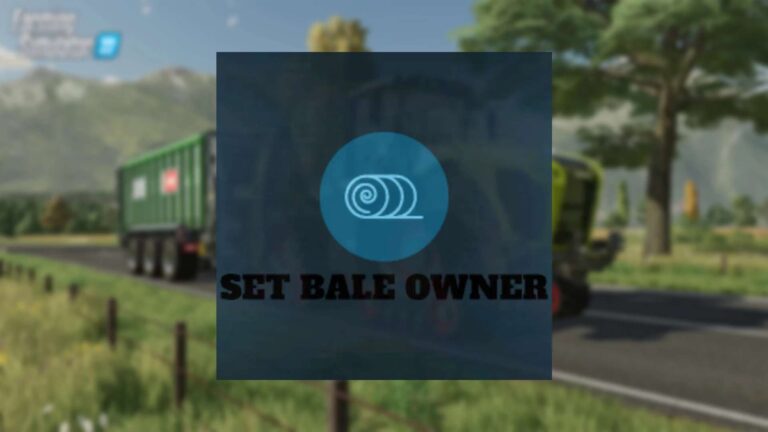 Set Bale Owner v1.0 FS22 [Download Now]