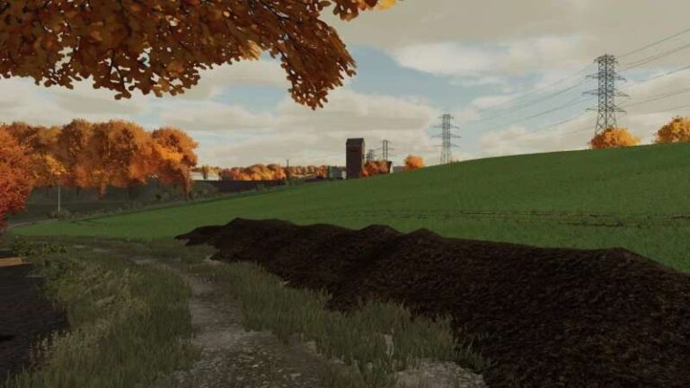 Texture of manure on stubble v1.0 FS22 [Download Now]