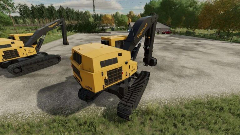 Tigercat 855 Attachable v1.0.7 FS22 [Download Now]