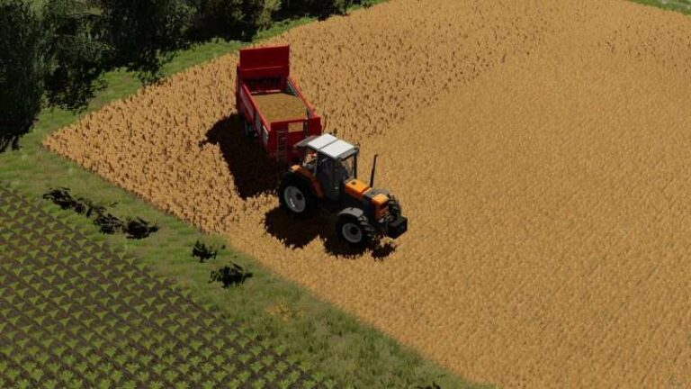 Visible Manure texture on stubble v1.0 FS22 [Download Now]