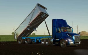 ALFAB End Dump Trailer v1.0 FS22 [Download Now]