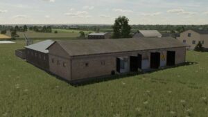 Barn With Cowshed v1.0.0.1 FS22 [Download Now]