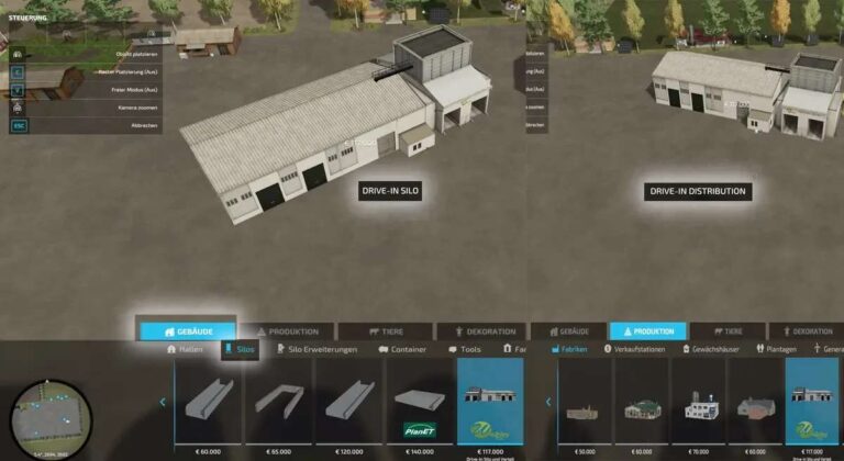 Drive-In Silo and Distribution v1.0.6 FS22 [Download Now]