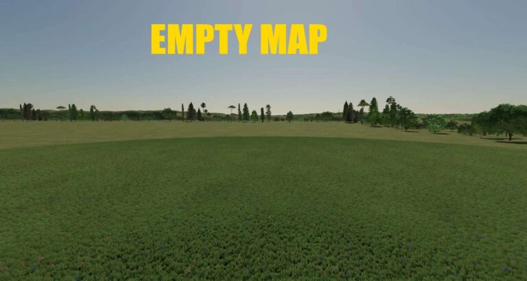 Empty Map for build you farm v1.0 FS22 [Download Now]