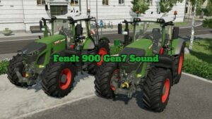 Fendt 900 Gen7 Sound v1.0.3 FS22 [Download Now]