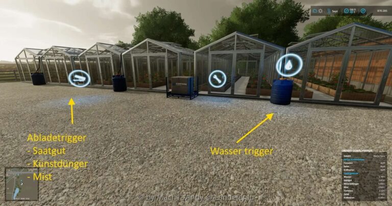 Greenhouse XLarge Revamp Edition v1.0.1.2 FS22 [Download Now]