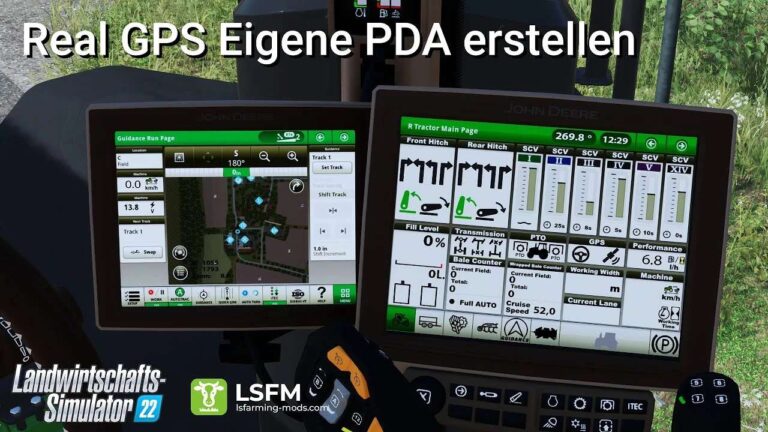 Horsch Agrovation PDA for Real GPS Mod v1.0 FS22 [Download Now]