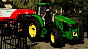 John Deere 6120M Chip 155KM v1.0 FS22 [Download Now]