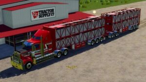 Kenworth T408 SAR v1.0 FS22 [Download Now]