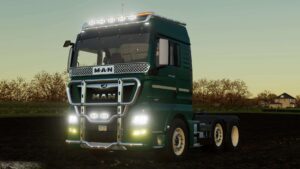 MAN TGX Truck v1.1 FS22 [Download Now]