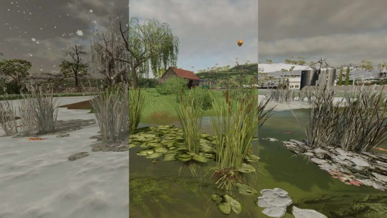 Natural Waterplants V1.0.1 FS22 [Download Now]