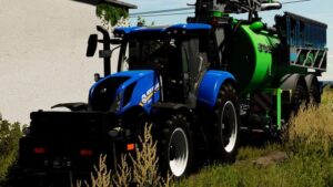 New Holland T6.180 4B Chip 220HP v1.0 FS22 [Download Now]