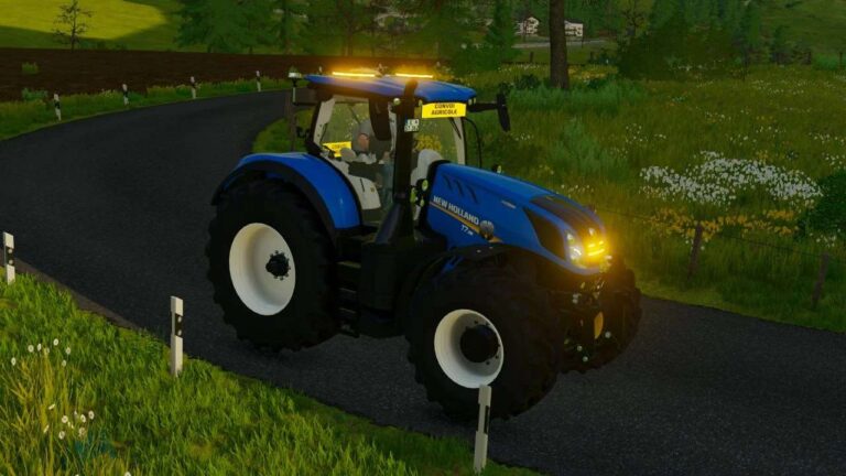 New Holland T7 Edited v1.0 FS22 [Download Now]