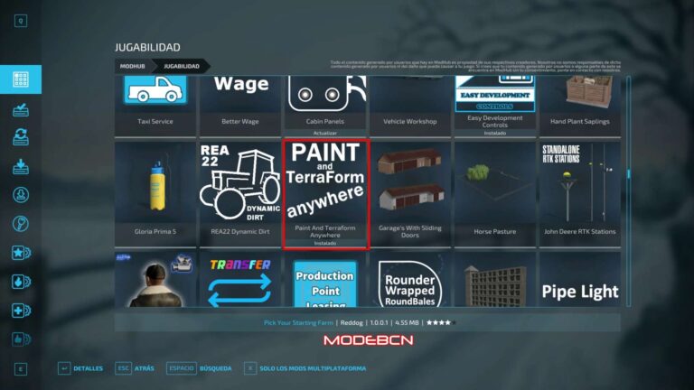 Paint And Terraform Anywhere ESPANOL v1.1 FS22 [Download Now]