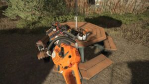 Placeable Decoration Chainsaws v1.1 FS22 [Download Now]