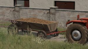 Selfmade Wooden Trailer v1.0 FS22 [Download Now]