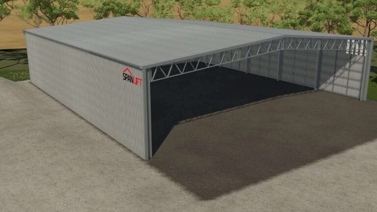 SpanLift Aussie Sheds v1.0.0.1 FS22 [Download Now]