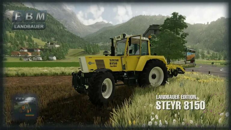 Steyr 8150 LE v1.0 FS22 [Download Now]