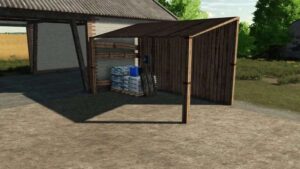 Wooden Shed v1.0 FS22 [Download Now]