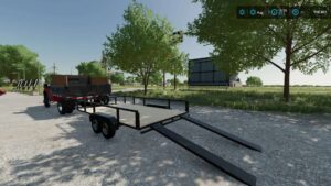 14×8 Ft Trailer v1.0 FS22 [Download Now]